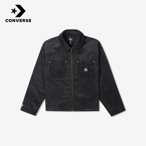 Converse匡威正品新款男子休闲运动灯芯绒工装夹克外套10023770