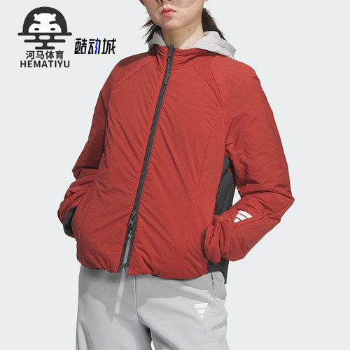 Adidas/阿迪达斯正品FUSTL W P JKT女士双面穿保暖棉服JM4247