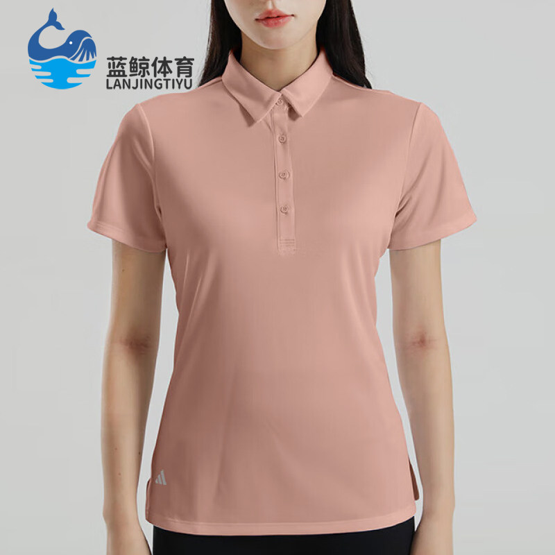 Adidas/阿迪达斯正品夏季女士翻领亲肤经典修身短袖POLO衫JF2011图片