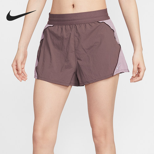 Nike/耐克正品夏季女士梭织复古轻盈舒适经典松紧短裤IM9483-502