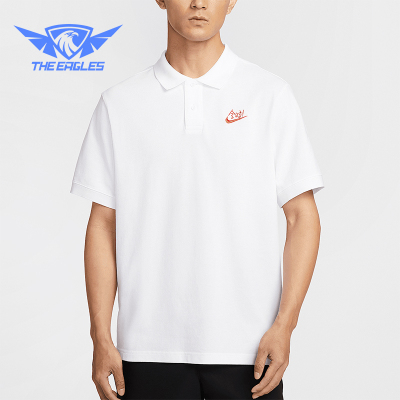 Nike/耐克正品Sportswear男士翻领耐穿经典休闲透气T恤IH0822-100