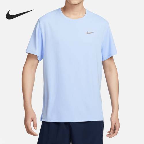 Nike/耐克正品新款男士圆领轻盈透气休闲短袖T恤DV9316-479