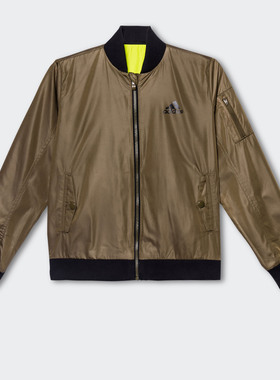 Adidas/阿迪达斯正品秋季新款男童两面穿夹克外套CF9708 BQ0510