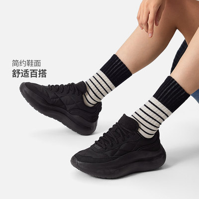 李宁正品云浪lace女子轻便舒适百搭防滑耐磨潮流休闲鞋AGLU300