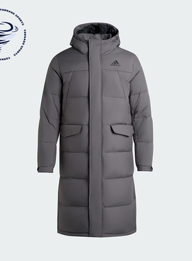Adidas/阿迪达斯正品V L DOWN PARKA男女连帽保暖羽绒服KF6746