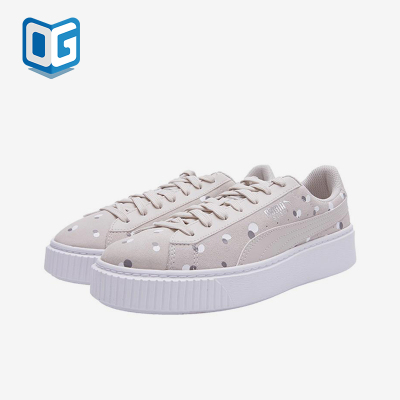 Puma/彪马正品Suede Platform Dots女士休闲运动板鞋368991-02
