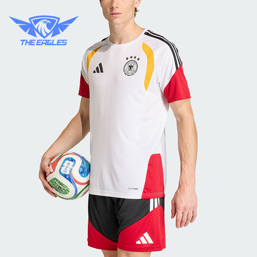 Adidas/阿迪达斯正品2026年男士修身圆领经典运动短袖T恤KB4440