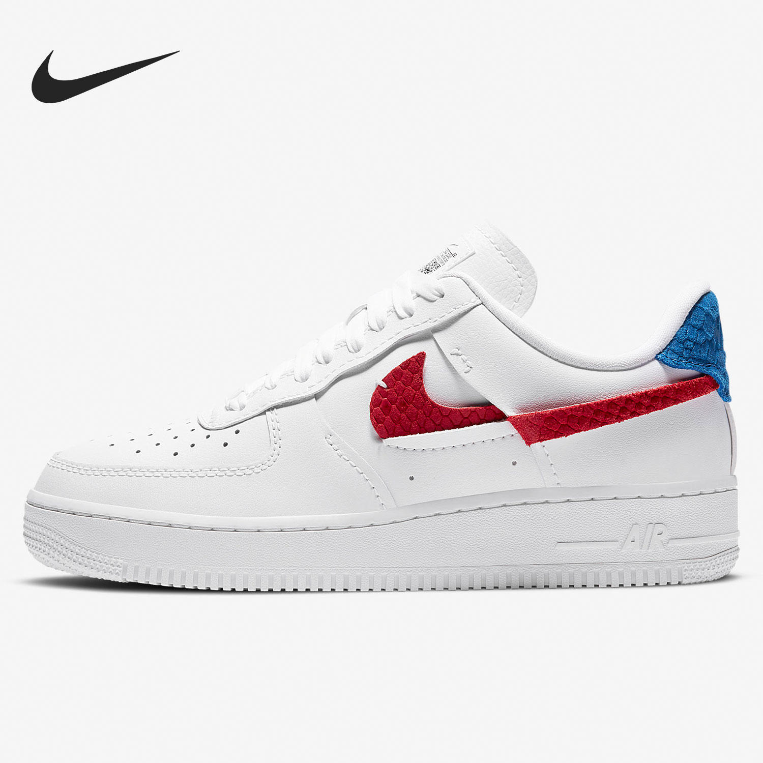 Nike/耐克正品Air Force 1 AF1 低帮运动休闲女子板鞋 DC1164-100