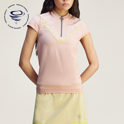 Adidas/阿迪达斯正品2025夏季款女士时尚经典修身透气T恤JI5227