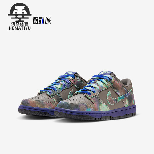 Nike/耐克正品Dunk Low GS女子大童运动轻便时尚休闲鞋HQ9294-200