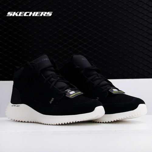 Skechers/斯凯奇正品BOUNDER 男子新款加绒保暖中帮运动鞋