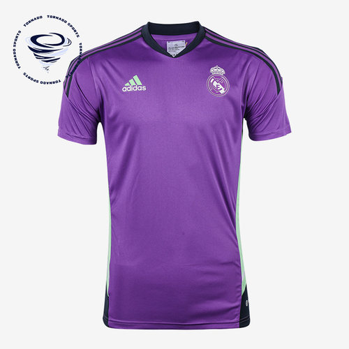 Adidas/阿迪达斯正品新款男子足球训练透气运动短袖T恤HT8809