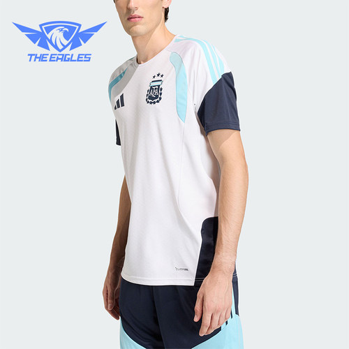 Adidas/阿迪达斯正品2026年男士轻薄透气经典日常短袖T恤JY7029