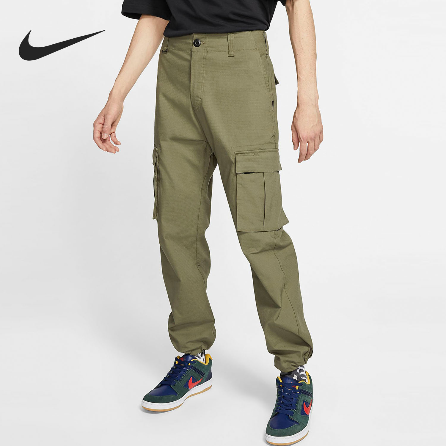 Nike/耐克正品 SB FLEX FTM 男子舒适休闲运动长裤 AT3496