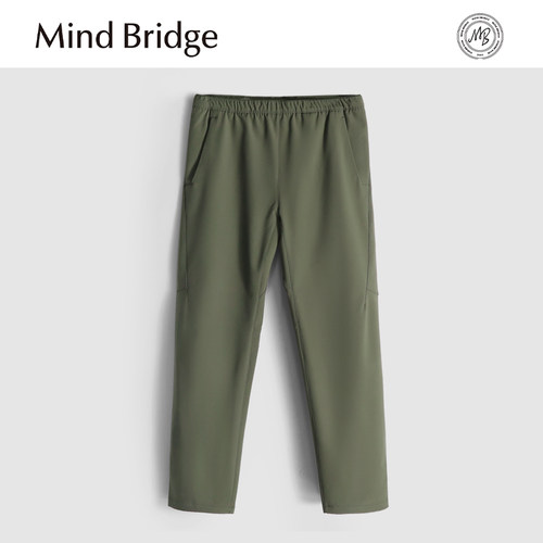 MindBridge新款2025秋季男士户外功能性防风防水直筒休闲长裤耐磨