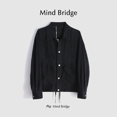 休闲MindBridge帅气翻领春宽松潮