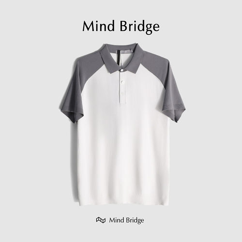 MindBridge夏短袖商务休闲POLO衫