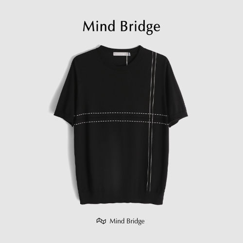MindBridge短袖休闲中青年T恤潮