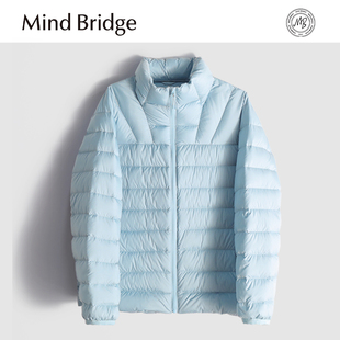 MindBridge新款 户外运动休闲立领羽绒服防风保暖内搭 2025秋冬男士
