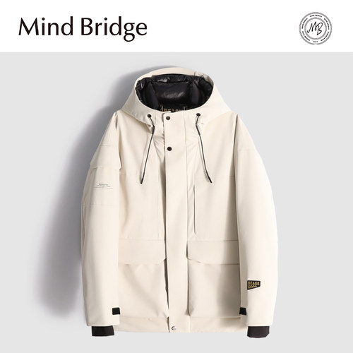 MindBridge鸭绒羽绒服防风保暖冬