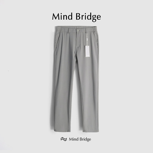 MindBridge长裤直筒商务休闲西裤