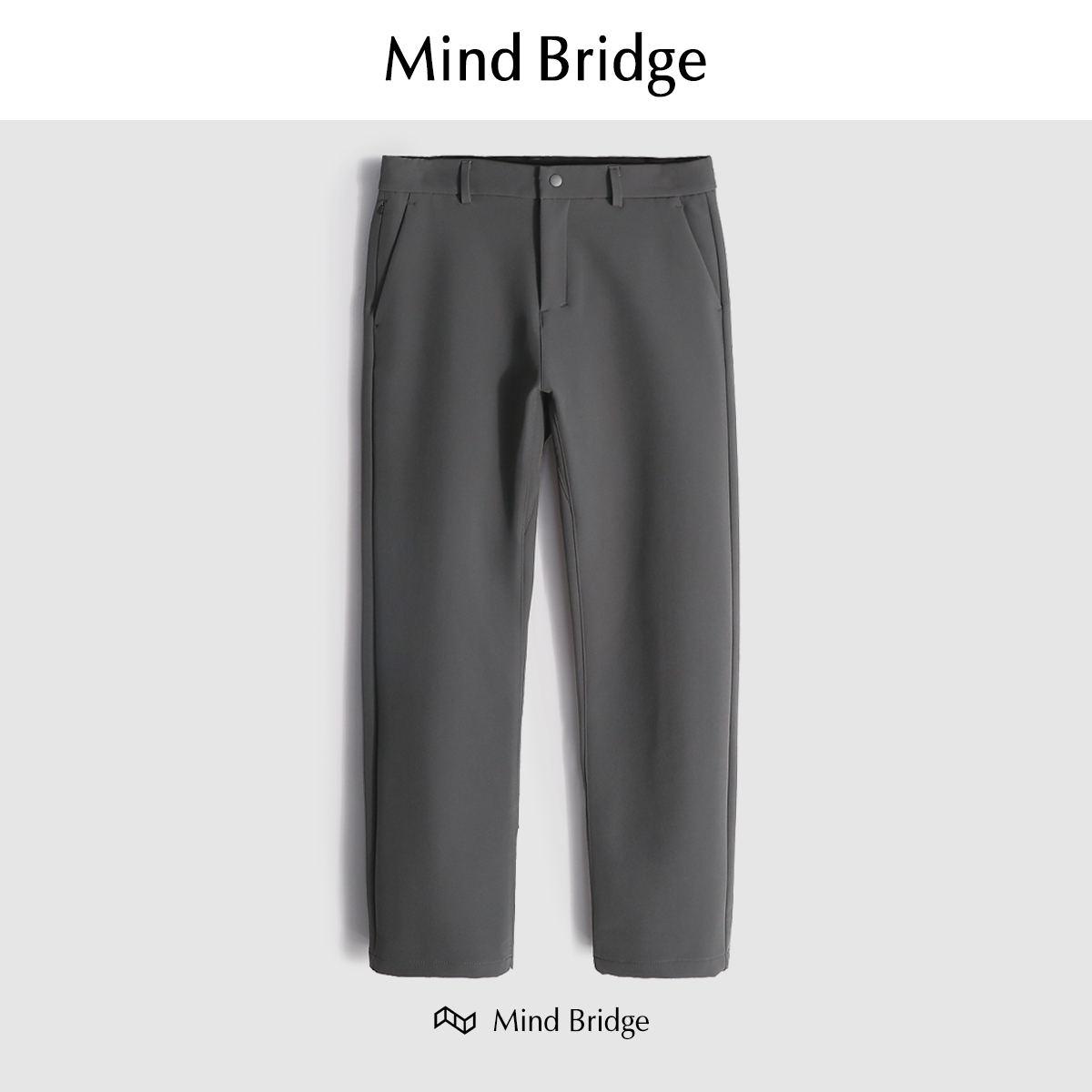 MindBridge直筒绒休闲裤防风保暖