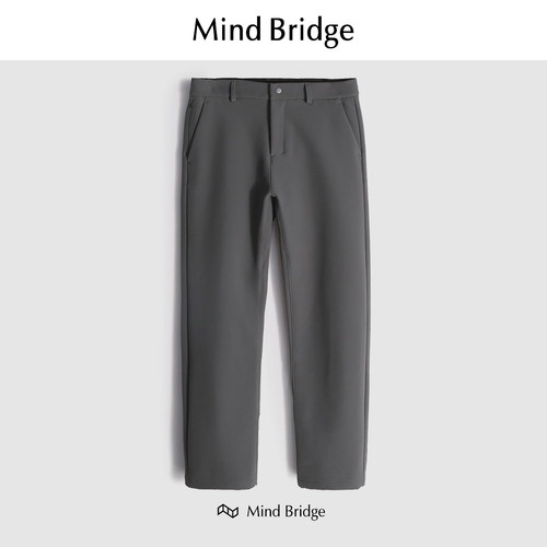 MindBridge直筒绒休闲裤防风保暖