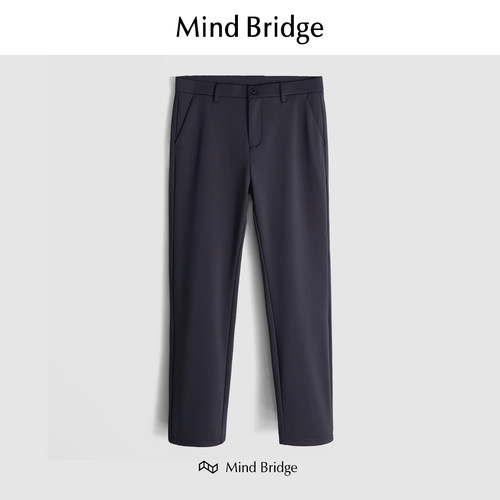 MindBridge长直筒商务休闲裤保暖