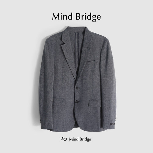 绅士休闲西装MindBridge春宽松