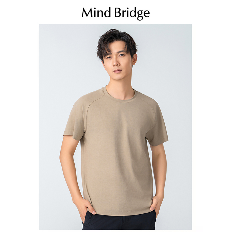 MindBridge短袖休闲中青年潮T恤