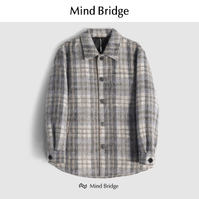 MindBridge羊毛棉服夹克防风保暖