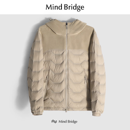 MindBridge休闲保暖薄羽绒服鸭绒