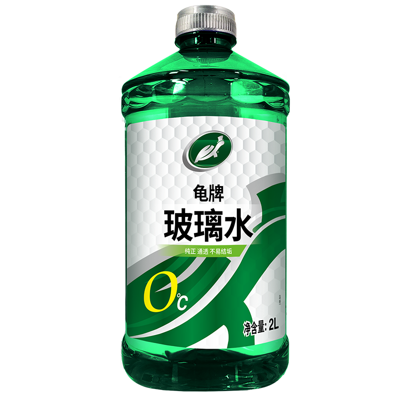 龟牌硬壳盾玻璃水清洁玻璃