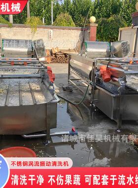 用404860大型洗0菜机商白菜气清洗机多功泡能涡流清洗机生产厂家