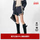 TI花版 尤缇2024春季 抽绳潮毛织短裤 女时尚 百搭设计感休闲裤 新款