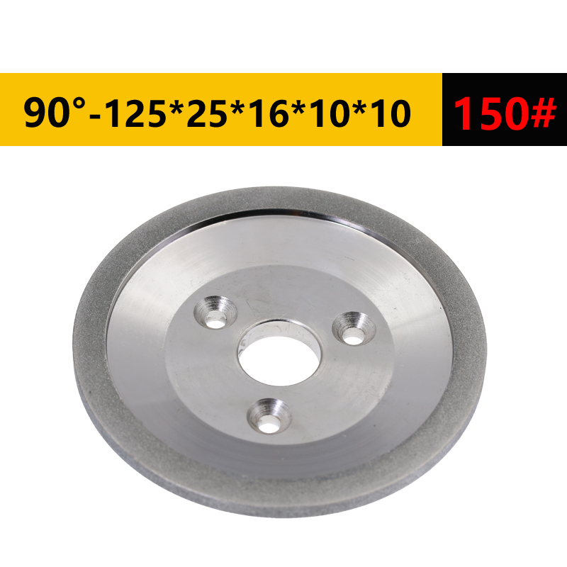 钨钢硬质合金三孔油轮蝶形电镀金刚石自动车刀研磨机钻石砂轮