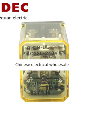 原装IDEC和泉小型中间继电器 RH2B-UL RM2S-UL RY4S-UL 质保一年
