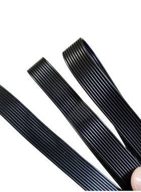 特细10P黑色排线UL1571电子线32awgE30awg28awg信号电源延长线直