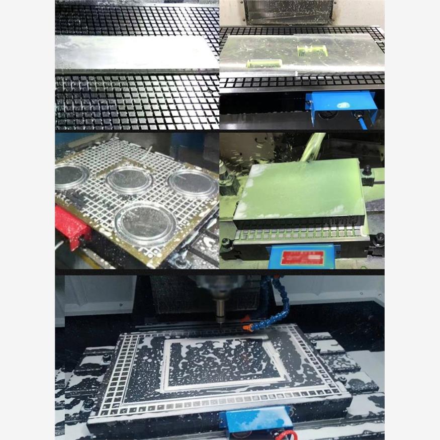 锐克CNC真空吸盘工业自动保压加工中心铝铜板加工气动吸附台夹具