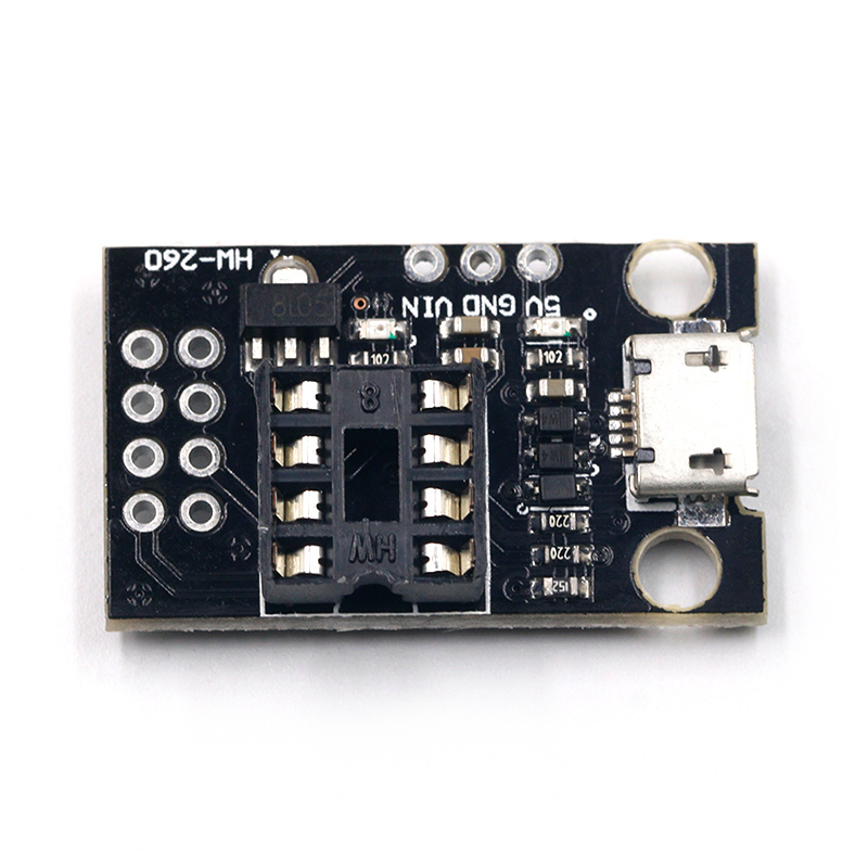 开发编程板 可插拔ATtiny13A/ATtiny25 /ATtiny45/ATtiny85编程器