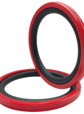 PS08F 红PU聚氨酯格莱圈 90 95 100 105*74.5 79.5 84.5 89.5*6.3