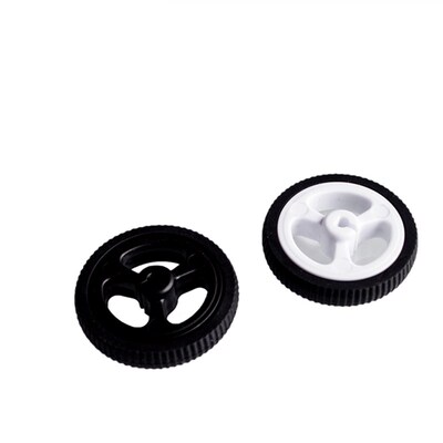 ZJ327 3PI miniQ小车N20电机橡胶轮 直径34mm 码盘34*7