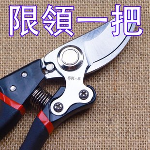 进口钢修枝剪刀家用花木修枝剪镐斧剪树剪子果树剪树枝剪树枝剪刀