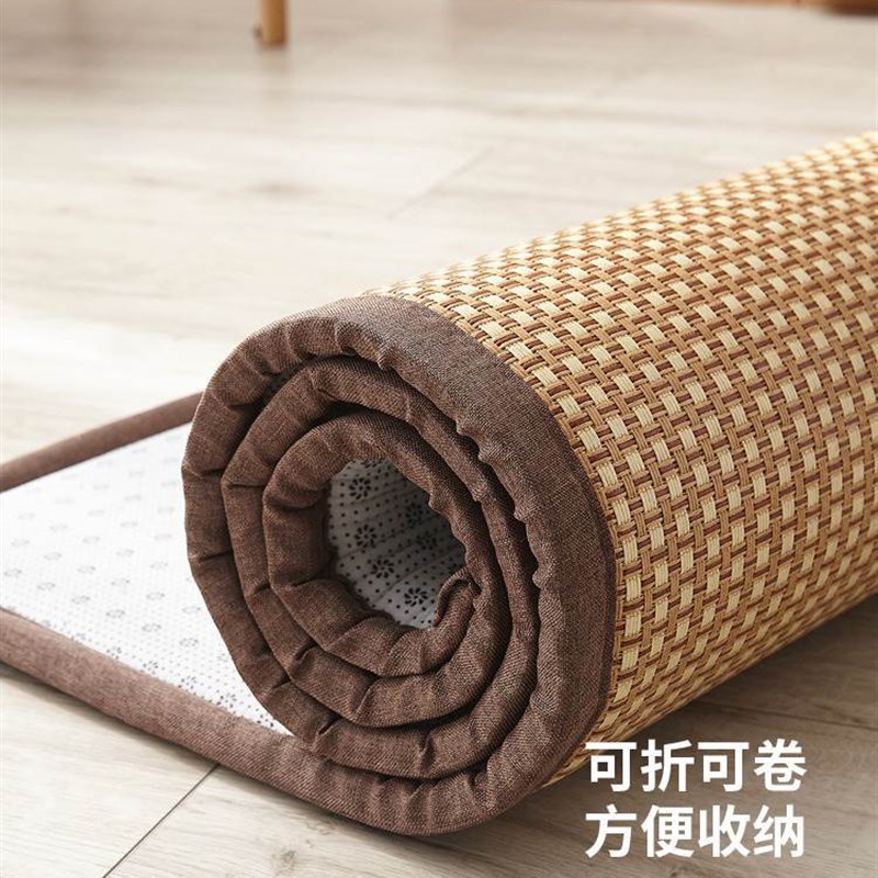 极速打地舖垫儿童睡觉垫子v午休午睡垫可折叠防潮床垫爬行地垫凉
