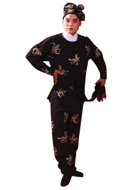 极速三岔口戏剧戏曲京剧演出服装用品武生武丑三岔口 X蝴蝶快衣