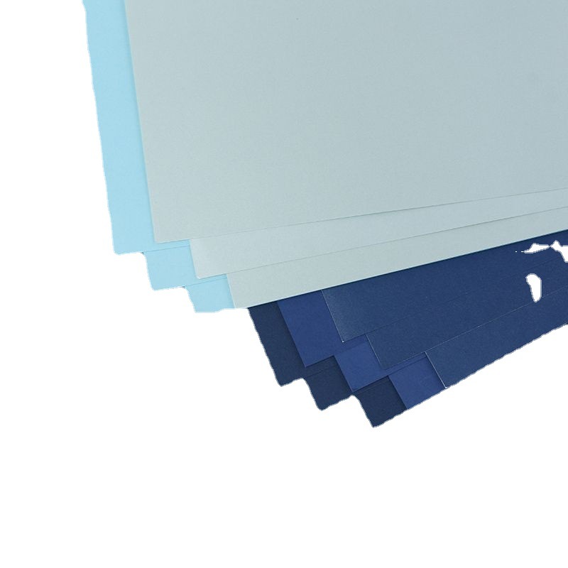 极速彩色影印纸开蓝色系卡纸彩色硬卡纸莫兰迪色2PK环创背景纸4k8