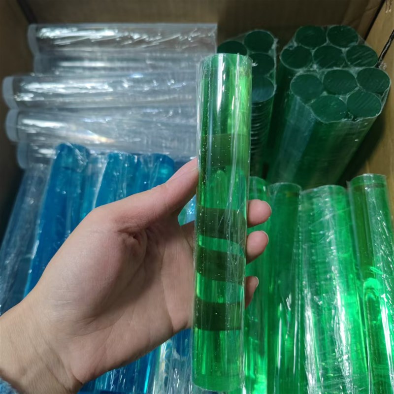 热销乒乓球拍粘拍滚胶棒实心x水晶透明压胶棒底板粘拍胶皮专用粘