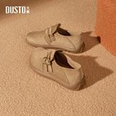 懒人鞋 大东厚底一脚蹬勃肯鞋 女鞋 复古单鞋 女秋2026新款 全包博肯鞋