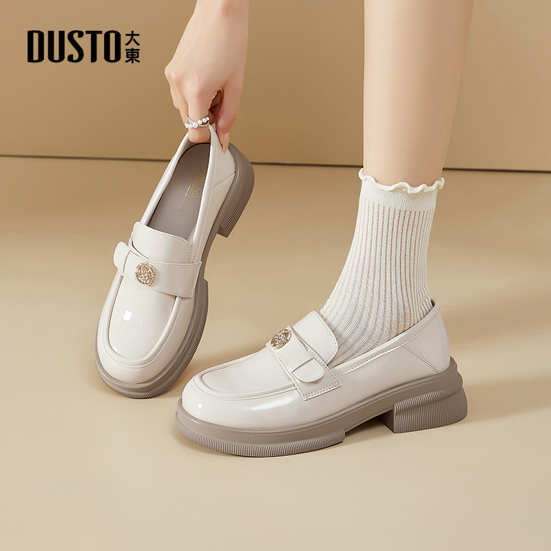 大东官方正品厚底金币乐福鞋单鞋