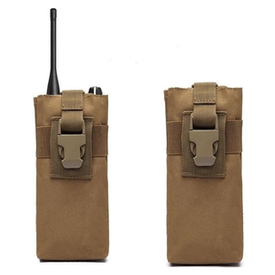 对讲机战术包手台专用保护套 户外防摔多功能腰包 魔术贴尺寸可调